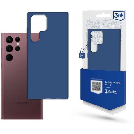 Samsung S23 Ultra 3mk Matt BlueBerry Кейс
