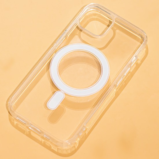 Apple iPhone 15 Anti Shock 1,5mm Mag Transparent Кейс