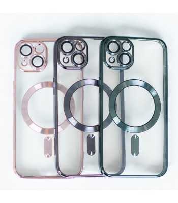 Apple iPhone 15 Color Chrome Mag Black Кейс