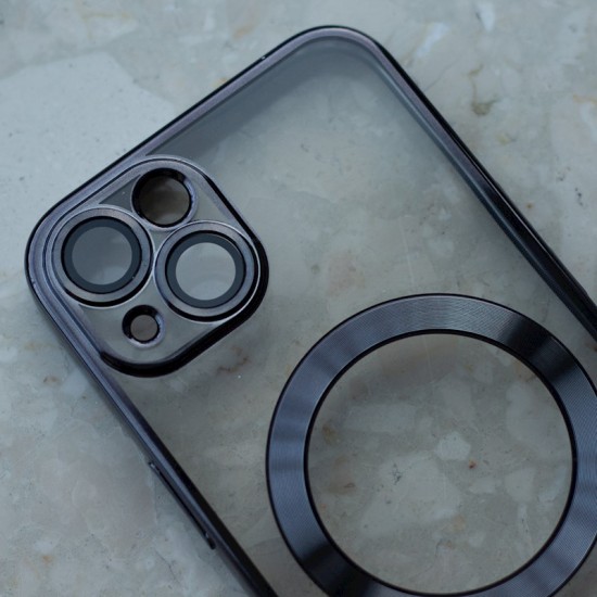 Apple iPhone 15 Pro Color Chrome Mag Black Кейс