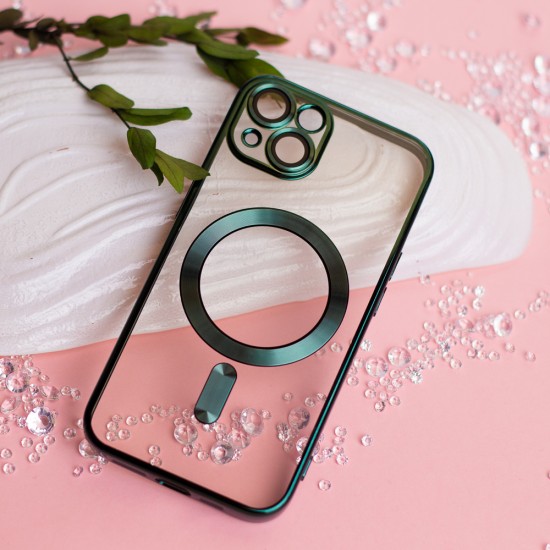 Apple iPhone 15 Pro Color Chrome Mag Green Кейс