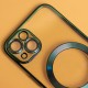 Apple iPhone 15 Pro Color Chrome Mag Green Кейс