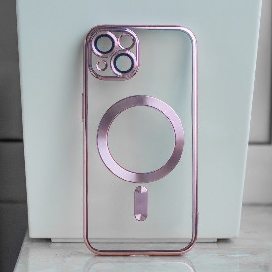 Apple iPhone 14 Color Chrome Mag Rose Gold Кейс