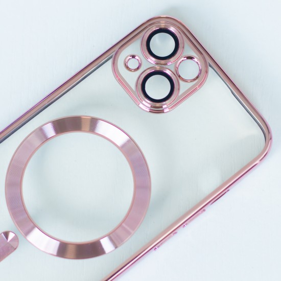 Apple iPhone 14 Color Chrome Mag Rose Gold Кейс