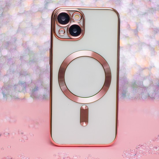 Apple iPhone 14 Color Chrome Mag Rose Gold Кейс