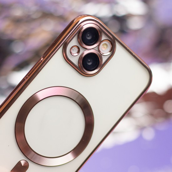 Apple iPhone 14 Color Chrome Mag Rose Gold Кейс