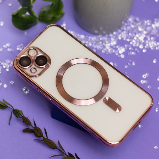 Apple iPhone 14 Color Chrome Mag Rose Gold Кейс