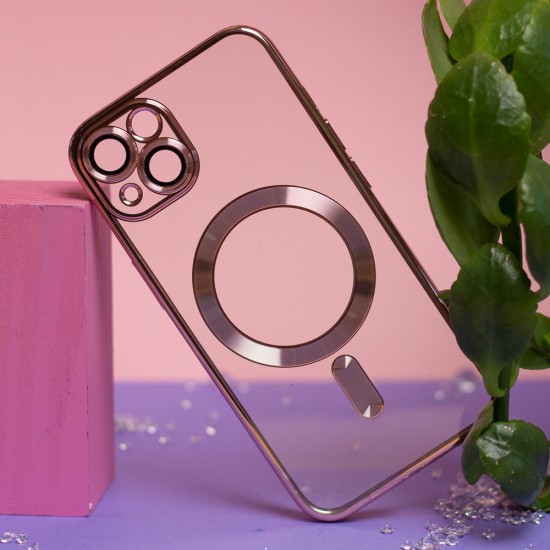 Apple iPhone 14 Color Chrome Mag Rose Gold Кейс