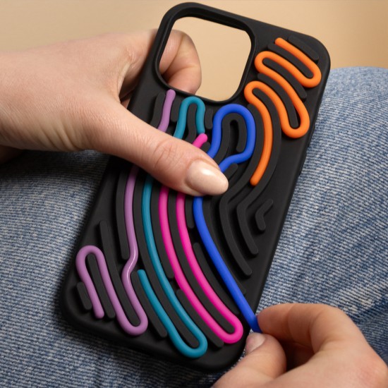 Apple iPhone 16 Pro DIY Snake Black Кейс