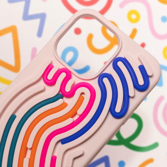 Apple iPhone 16 DIY Snake Pink Кейс