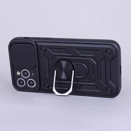 Apple iPhone 15 Defender Slide Black Кейс