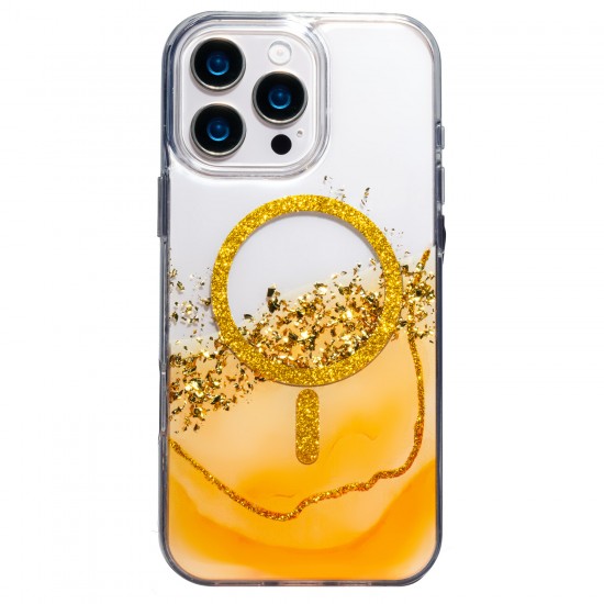 Samsung S26 Ultra Epoxy Mag Orange Кейс