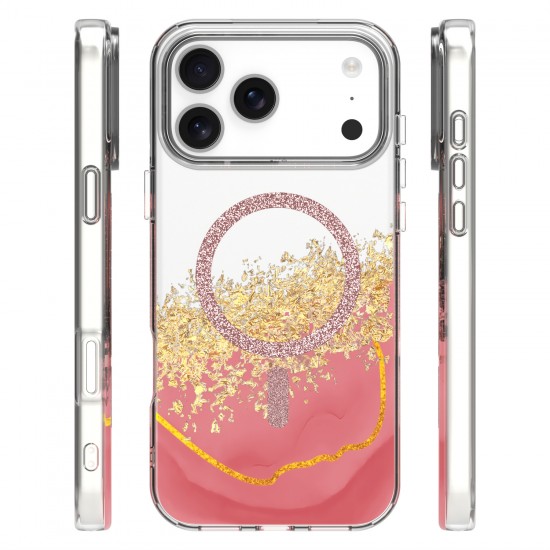 Apple iPhone 17 Pro Max Epoxy Mag Pink Кейс