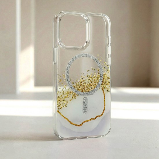 Samsung S25 FE Epoxy Mag White Кейс