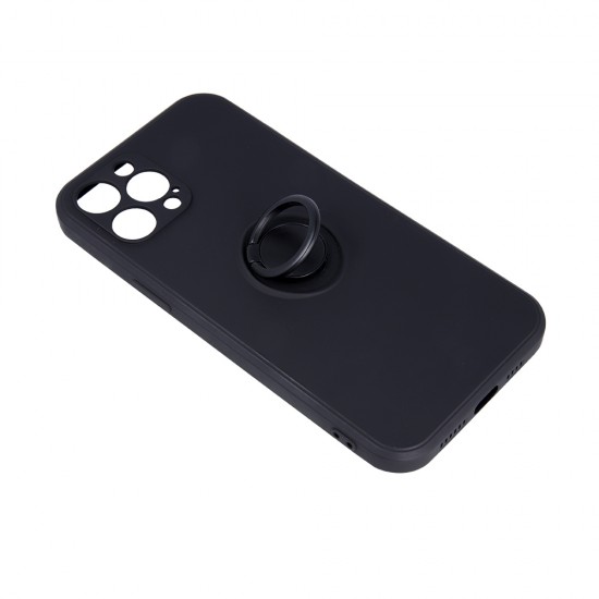 Apple iPhone 15 Pro Max Finger Grip Black Кейс