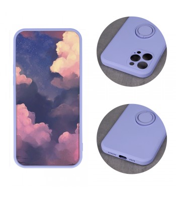 Samsung A23 5G Finger Grip Purple Кейс