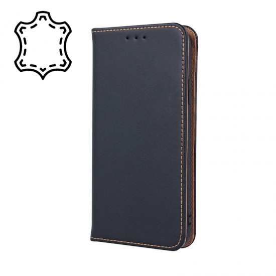 Samsung A53 5G Genuine Leather Smart Pro Black Кейс