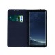 Samsung A23 5G Genuine Leather Smart Pro Navy Blue Кейс