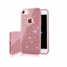 Xiaomi Redmi 11a, 12c Glitter 3 in 1 Pink Кейс