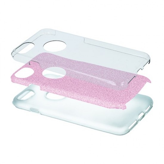 Huawei P30 Glitter 3 in 1 Lite Pink Кейс