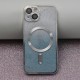 Apple iPhone 14 Pro Glitter Chrome Mag Silver Gradient Кейс
