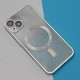 Apple iPhone 14 Pro Glitter Chrome Mag Silver Gradient Кейс