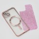 Apple iPhone 14 Glitter Chrome Mag Pink Кейс