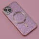 Apple iPhone 14 Glitter Chrome Mag Pink Кейс