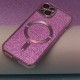 Apple iPhone 14 Glitter Chrome Mag Pink Кейс