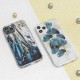 Samsung S22 Gold Glam Leaves Кейс