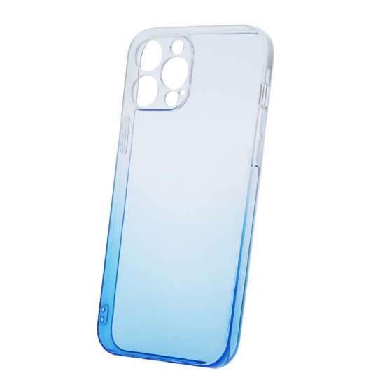 Apple iPhone 11 Gradient 2mm Blue Кейс