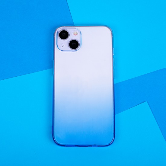 Apple iPhone 11 Gradient 2mm Blue Кейс