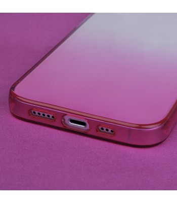 Apple iPhone 14 Gradient 2 mm Pink Кейс