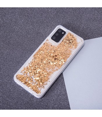 Samsung A14 Liquid Sparkle Gold Кейс
