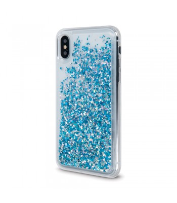 Apple iPhone 11 Liquid Sparkle TPU Blue Кейс