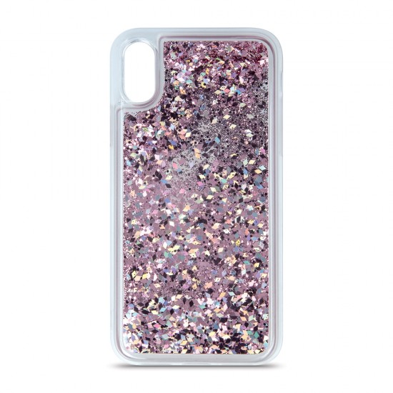 Samsung S23 Liquid Sparkle TPU Purple Кейс