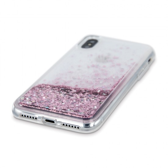 Samsung S23 Liquid Sparkle TPU Purple Кейс