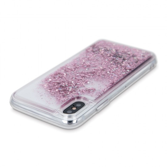 Samsung S23 Liquid Sparkle TPU Purple Кейс