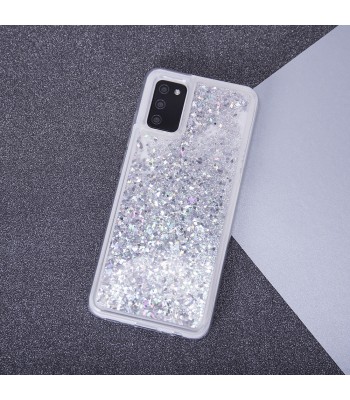 Huawei P30 Lite Liquid Sparkle TPU Silver Кейс