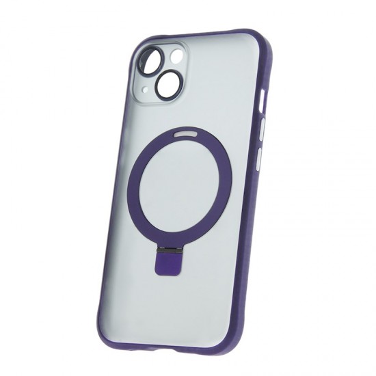 Apple iPhone 15 Pro Mag Ring Purple Кейс