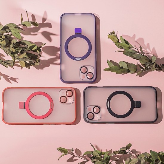 Apple iPhone 15 Pro Mag Ring Purple Кейс