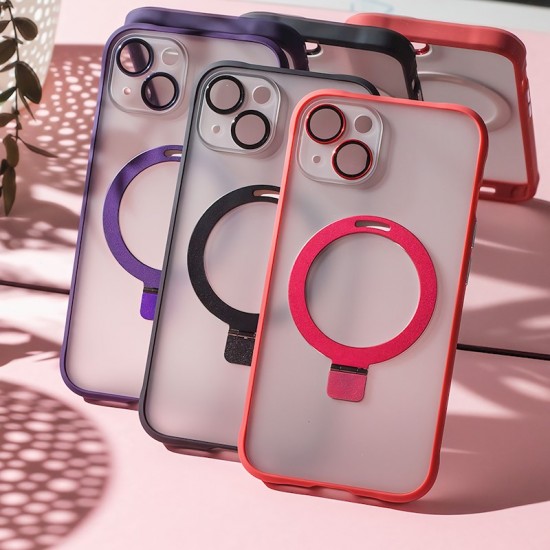 Apple iPhone 15 Pro Mag Ring Purple Кейс