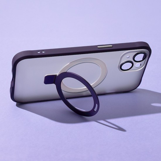 Apple iPhone 15 Pro Mag Ring Purple Кейс