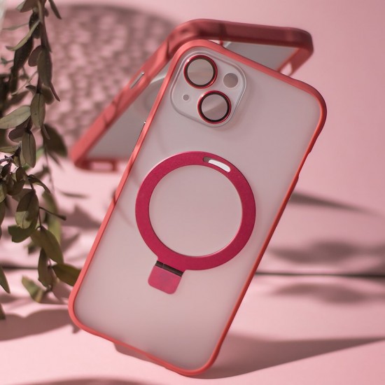 Apple iPhone 15 Pro Max Mag Ring Red Кейс