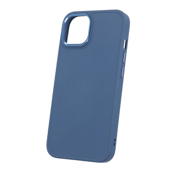 Apple iPhone 15 Pro Satin Dark Blue Кейс