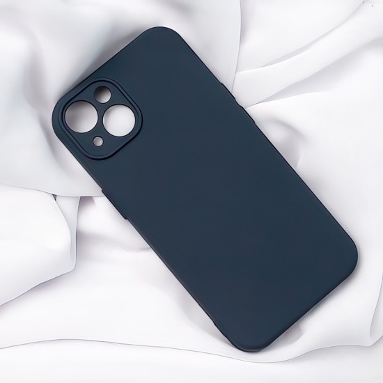 Apple iPhone 14 Silicon Dark Blue Кейс