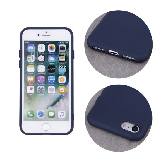 Apple iPhone 14 Silicon Dark Blue Кейс
