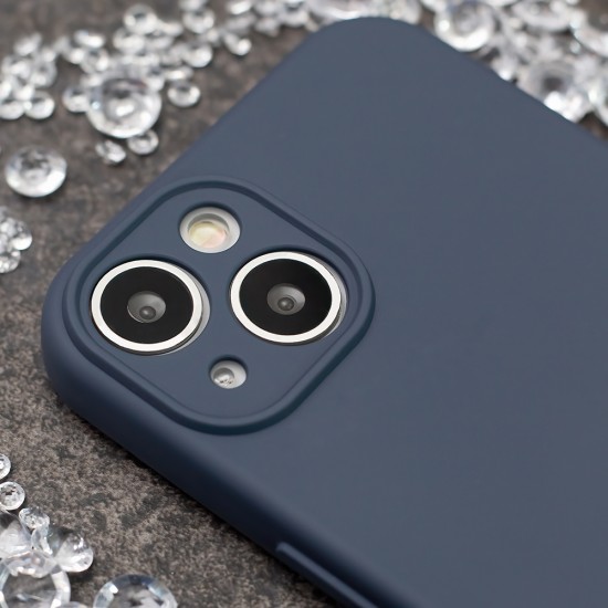 Apple iPhone 14 Silicon Dark Blue Кейс