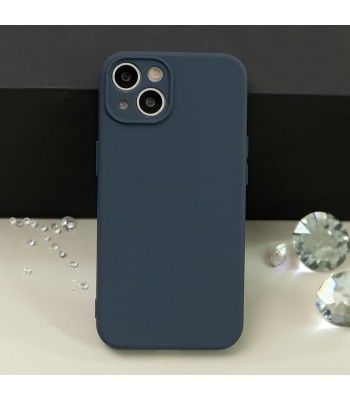 Apple iPhone 15 Pro Max Silicon Dark Blue Кейс