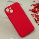 Apple iPhone 15 Silicon Red Кейс
